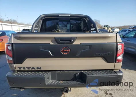 2024 Nissan Titan Pro-4X from USA, damaged, VIN 1N6AA1ED9RN104101